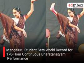 Mangaluru Student Sets World Record for 170-Hour Continuous Bharatanatyam Performance
