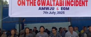 Manipur Journalists Organize Sit-In Protest, Condemn State Government Silence over Gwaltabi Incident