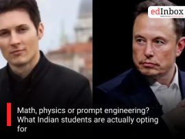 Math, physics or prompt engineering? What Indian students are actually opting for