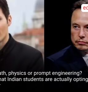 Math, physics or prompt engineering? What Indian students are actually opting for