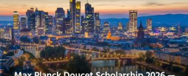 Max Planck Doucet Scholarship 2026 — Fully-funded Research Scholarship from Germany