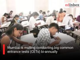 Mumbai is mulling conducting big common entrance tests (CETs) bi-annually