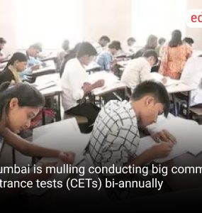 Mumbai is mulling conducting big common entrance tests (CETs) bi-annually