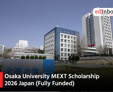 Osaka University MEXT Scholarship 2026 Japan (Fully Funded)