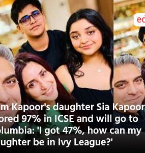 Ram Kapoor's daughter Sia Kapoor scored 97% in ICSE and will go to Columbia: 'I got 47%, how can my daughter be in Ivy League?'