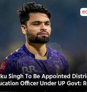 Rinku Singh To Be Appointed District Education Officer Under UP Govt: Report