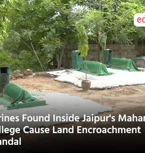 Shrines Found Inside Jaipur's Maharani College Cause Land Encroachment Scandal