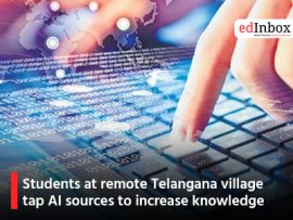 Students at remote Telangana village tap AI sources to increase knowledge