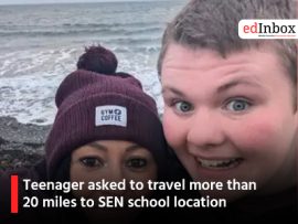 Teenager asked to travel more than 20 miles to SEN school location