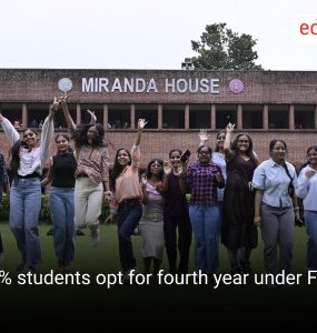55% students opt for fourth year under FYUP