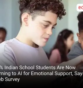 88% Indian School Students Are Now Turning to AI for Emotional Support, Says Web Survey