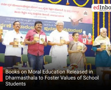 Books on Moral Education Released in Dharmasthala to Foster Values of School Students