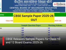 CBSE Releases Sample Papers for Class 10 and 12 Board Exams 2025-26