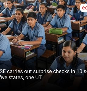 CBSE carries out surprise checks in 10 schools of five states, one UT