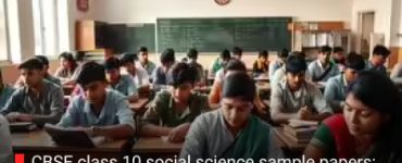 CBSE class 10 social science sample papers: 8 vital questions every student needs to practice