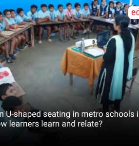 Can U-shaped seating in metro schools impact how learners learn and relate?