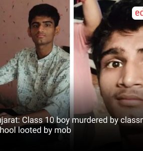 Gujarat: Class 10 boy murdered by classmate, school looted by mob