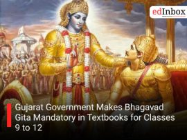 Gujarat Government Makes Bhagavad Gita Mandatory in Textbooks for Classes 9 to 12