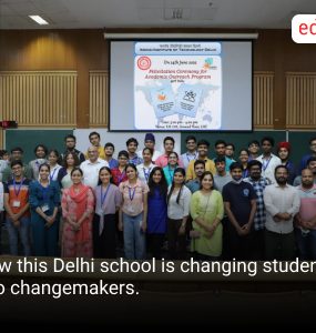 How this Delhi school is changing students into changemakers.