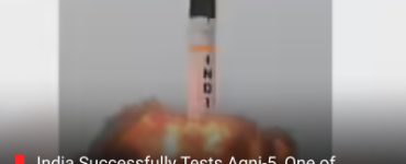 India Successfully Tests Agni-5, One of the Fastest Ballistic Missiles In the World