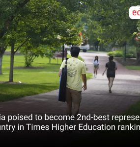 India poised to become 2nd-best represented country in Times Higher Education rankings