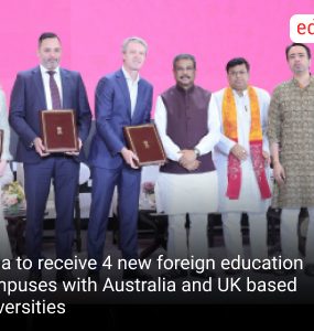 India to receive 4 new foreign education campuses with Australia and UK based universities