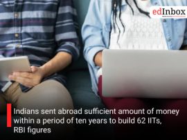 Indians sent abroad sufficient amount of money within a period of ten years to build 62 IITs, RBI figures