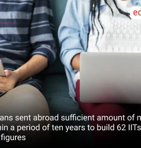 Indians sent abroad sufficient amount of money within a period of ten years to build 62 IITs, RBI figures