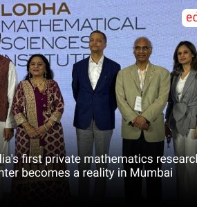 India's first private mathematics research center becomes a reality in Mumbai