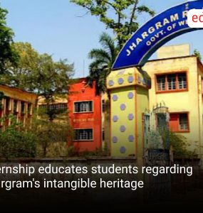 Internship educates students regarding Jhargram's intangible heritage