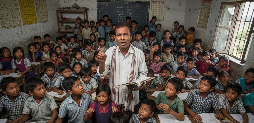 Just 4 Teachers for 700 Students: Chilling Staff Shortage Hits Assam School, Sparks Calls for Action Now
