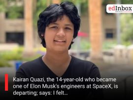 Kairan Quazi, the 14-year-old who became one of Elon Musk's engineers at SpaceX, is departing; says: I felt…