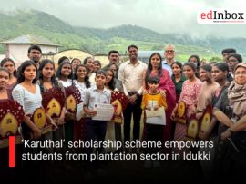 ‘Karuthal’ scholarship scheme empowers students from plantation sector in Idukki