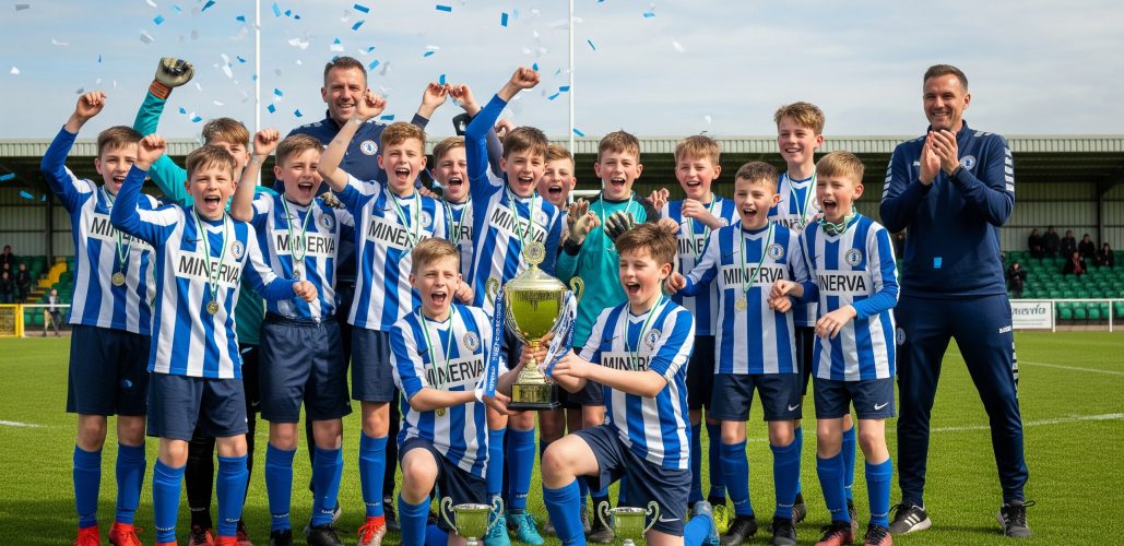 Minerva U-14 Boys Script History: Triple Title Glory in Europe Puts Indian Football on World Map