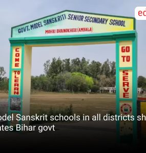 Model Sanskrit schools in all districts shortly, states Bihar govt