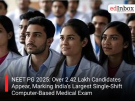 NEET PG 2025: Over 2.42 Lakh Candidates Appear, Marking India’s Largest Single-Shift Computer-Based Medical Exam