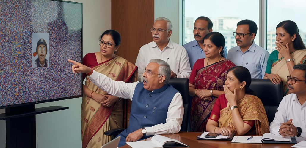 Obscene Video Played During Official Education Meeting in UP; DM Orders Cyber Police Inquiry