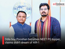 Odia boy Pooshan becomes NEET PG topper, claims didn't dream of AIR-1