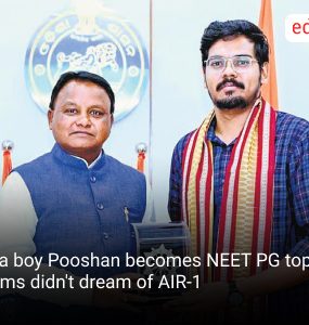 Odia boy Pooshan becomes NEET PG topper, claims didn't dream of AIR-1