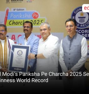 PM Modi’s Pariksha Pe Charcha 2025 Sets Guinness World Record