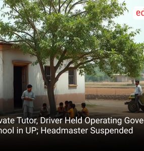 Private Tutor, Driver Held Operating Government School in UP; Headmaster Suspended