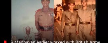 R Madhavan earlier worked with British Army, Royal Navy, and Air Force but six months less than Indian Army dream