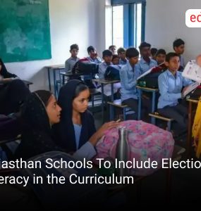Rajasthan Schools To Include Election Literacy in the Curriculum