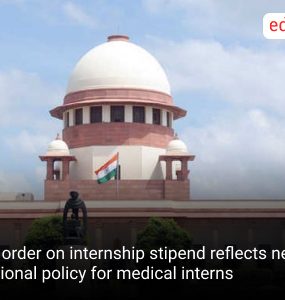 SC order on internship stipend reflects need for national policy for medical interns