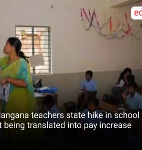 Telangana teachers state hike in school fees not being translated into pay increase