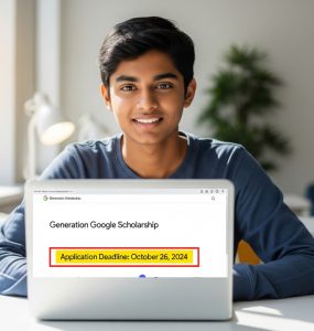 The Generation Google Scholarship 2025/26 (Deadline: 14th August 2025)