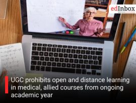 UGC prohibits open and distance learning in medical, allied courses from ongoing academic year