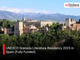 UNESCO Granada Literature Residency 2025 in Spain (Fully Funded)
