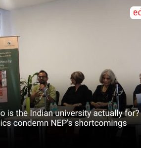 Who is the Indian university actually for? Delhi critics condemn NEP's shortcomings