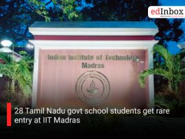28 Tamil Nadu govt school students get rare entry at IIT Madras